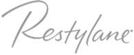 Restylane logo design in elegant script.