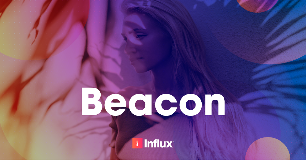 Woman with long hair and colorful background.